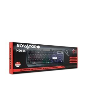 Novator Hd865 Klavye & Mouse Set Q