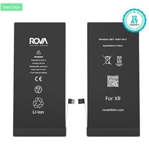 Rova İphone Xr Batarya 3510 Mah Güçlendirilmiş