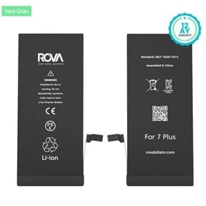 Rova İphone 7 Plus Batarya 3600 Mah Güçlendirilmiş