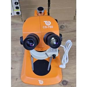 Profesyonel Mikroskop Analog Microscope Cs-7050 Turuncu