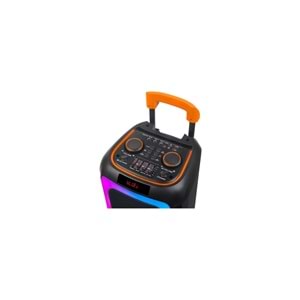 Ndr-1097 Taşınabilir Büyük Boy Rgb Işıklı Bluetooth Mikrofonlu Hoparlör