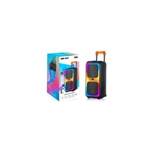 Ndr-1097 Taşınabilir Büyük Boy Rgb Işıklı Bluetooth Mikrofonlu Hoparlör