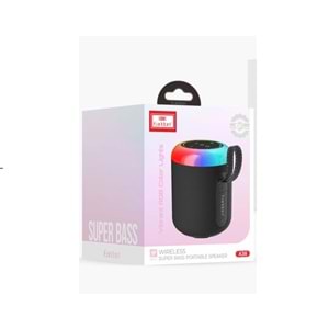 Earldom ET-A38 RGB Işıklı Süper Bass BT 5.3 Kablosuz Hoparlör - Mavi