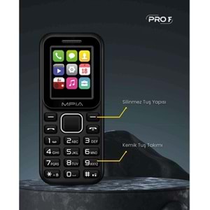 MPİA Pro Tuşlu Öğrenci ve Asker Cep Telefonu ( 2 Yıl Garantili )