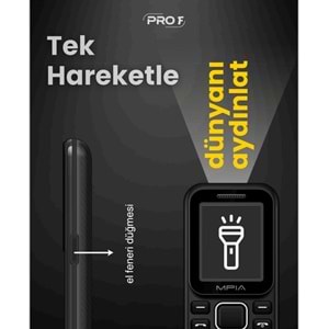 MPİA Pro Tuşlu Öğrenci ve Asker Cep Telefonu ( 2 Yıl Garantili )