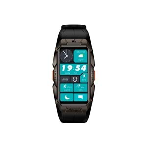 Rova Kospet Tank X1 Akıllı Saat Siyah - 2 Yıl Kvk Teknik Servis Garantili