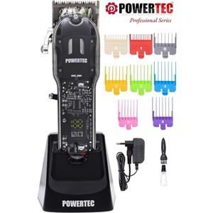 Powertec TR-8700 Saç Sakal Tıraş Makinesi (Black)