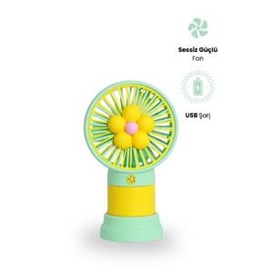 CRD MS-50 Mini Fan - Flower Yeşil