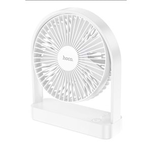 Hoco. HX65 Ultra İnce Masaüstü Soğutucu Fan - Beyaz