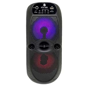 Polygold TX1526 Rgb Led Işıklı Fm Radyolu 5Wx2 Bluetooth Hoparlör