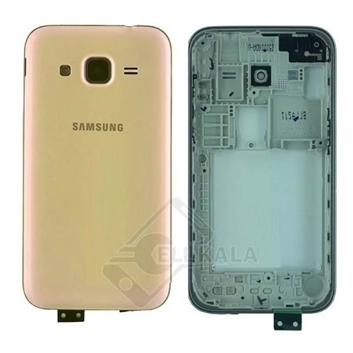 Samsung Core Prime G361 Gold Kasa Arka Kapak