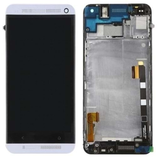 Htc M7 Lcd Ekran Silver