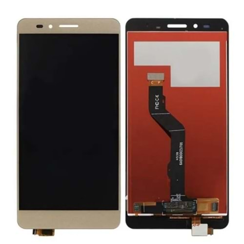 Huawei Gr5 2017 Lcd Ekran Gold Çitasız