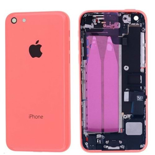 İphone 5C Kasa Orjinal Dolu Pembe