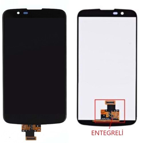 Lg K10 K430 Lcd Ekran Siyah Çift Hat