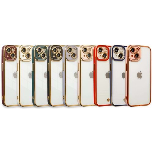 Newface Xiaomi Redmi 12C Kılıf Liva Lens Silikon - Siyah