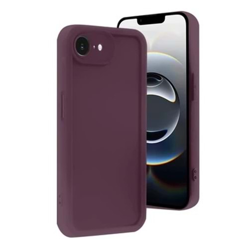 Newface İphone 16E Kılıf Viera Silikon - Mor