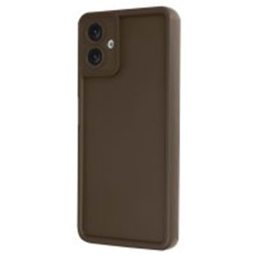 Newface Galaxy A26 Kılıf Viera Silikon - Kahverengi
