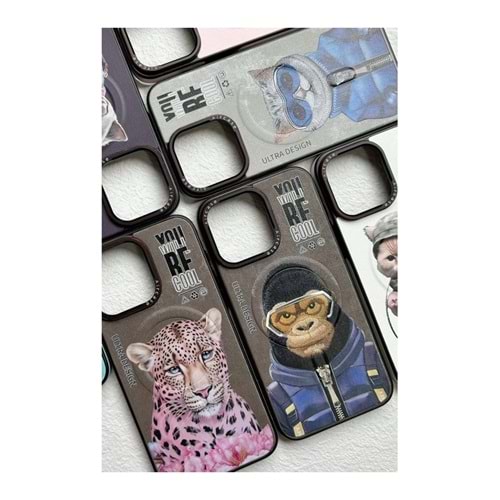 Joko İphone 14 Pro Fun Magsafe Kapak Desenli Silikon