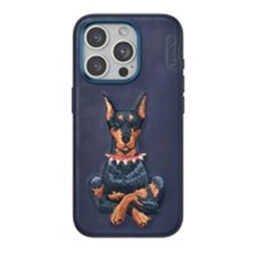 Venco iPhone 16 Pro Max Perma Desenli Kapak - Lacivert