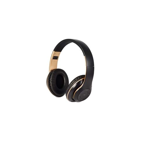 Earldom BH43 Katlanabilir Kafaüstü Bluetooth Kulaklık - Siyah