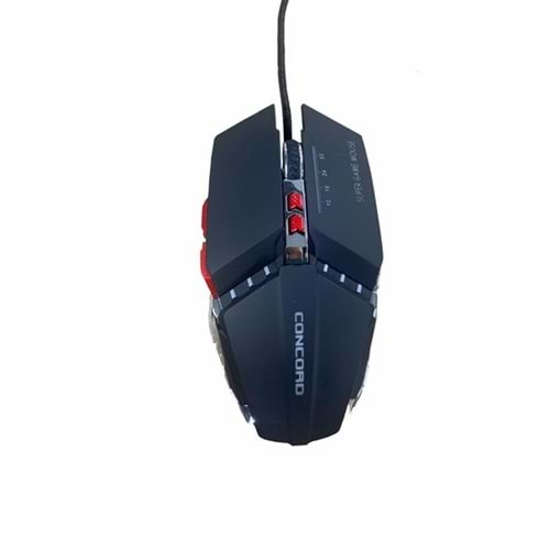 Concord C-24 Metal Kasa & Orta Tuş 7d Gaming Mouse