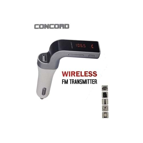 Concord C-602 Fm Transmitter - Gri