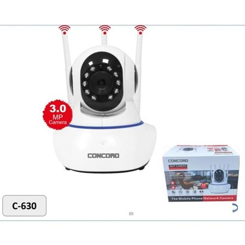 Concord C-630 3 MP Wi-Fi IP Kamera