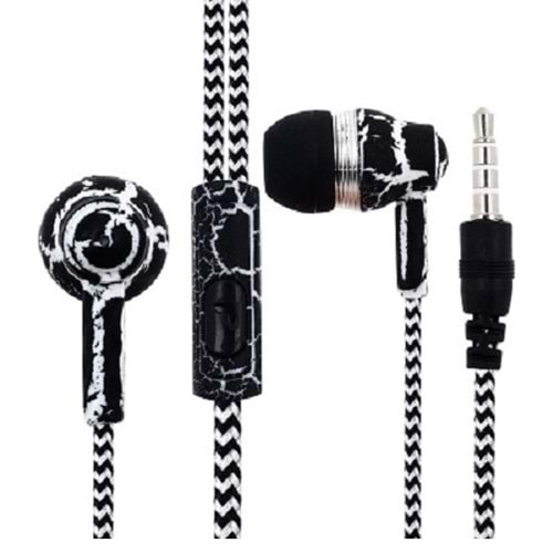 Concord C-913 Mic Earphone - Siyah