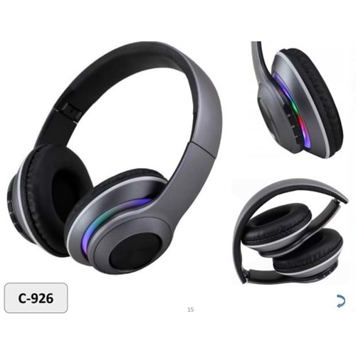 Concord C-926 Bluetooth ( Kablosuz ) Kulaklık Siyah
