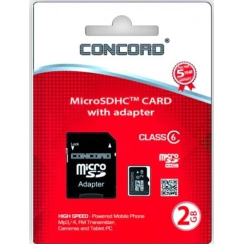 Concord 2 Gb Memory Card