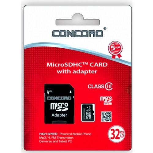 Concord 32 Gb Memory Card