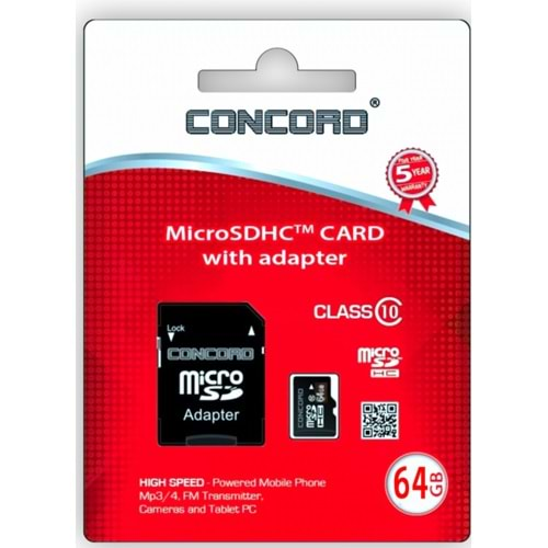 Concord 64 Gb Memory Card