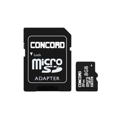 CONCORD C-M8 High Speed 8 GB TF Kart & SD Adaptör