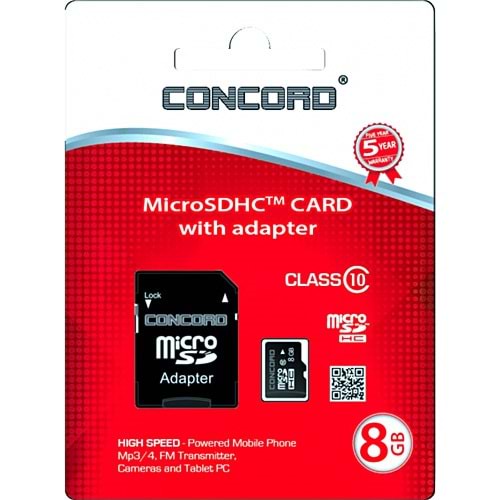 Concord 8 Gb Memory Card