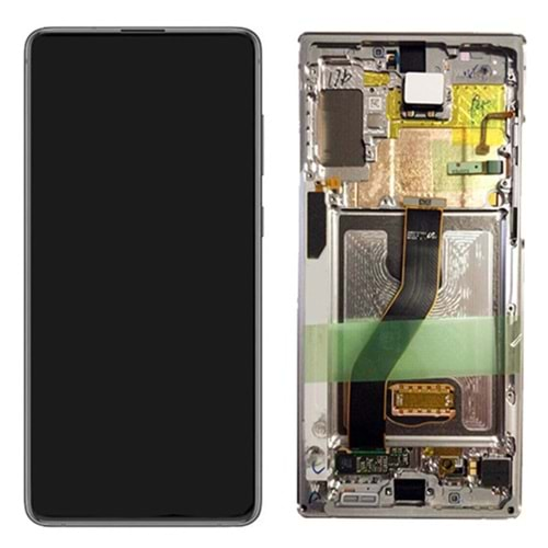 Samsung Note 10 Lite Lcd Ekran Servis Silver