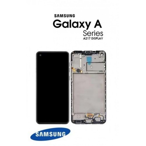 Samsung A21S Lcd Ekran %100 Servis Orjinal Siyah