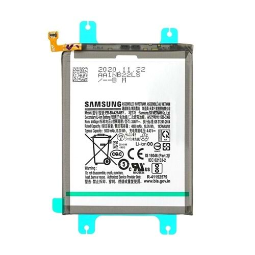 Samsung A31 A03S A32 4G - A42 - A72 - M22 - A22 - M32 Servis Orjinali Batarya Gh82-25461A