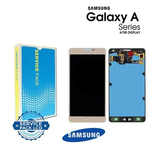 Samsung A7 2015 A700F %100 Servis Orjinal Gold