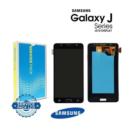 Samsung J5 2016 Lcd Ekran %100 Servis Orjinal Siyah