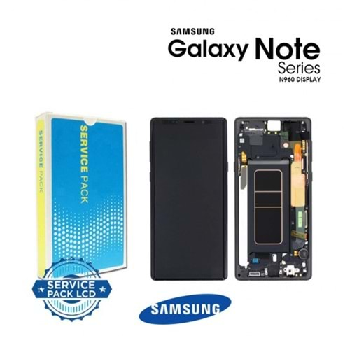 Samsung Note 9 Lcd Ekran Servis Siyah