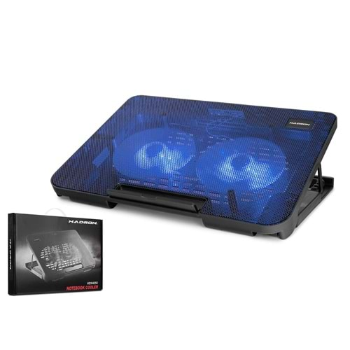 Hadron Hdx4252 (Hd2007 / Hr2207) Ledli Çift Fanlı Notebook Soğutucu