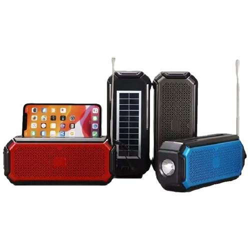 Concord JZ-020 Bluetooth Hoparlör - Kırmızı