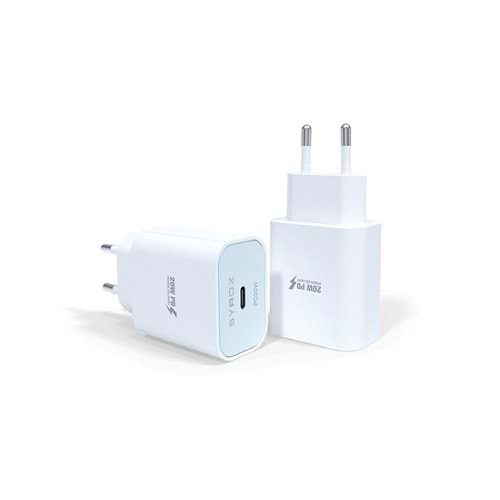 Syrox Pd20B 20W Pd Şarj Adaptörü