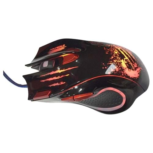 Polygold Oyun Mouse 2400 Dpi Rgb Işıklı Mouse Gaming Mouse Pg-8812