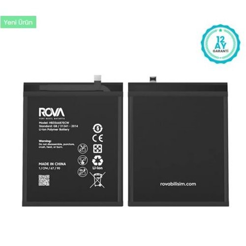 Rova Huawei Mate 10 Lite Batarya 3340 Mah Hb356687Ecw