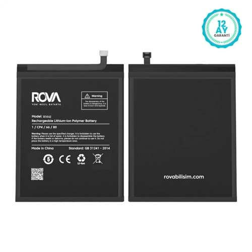 Rova Xiaomi Redmi Note 8 Pro Batarya 4500 Mah Bm4J