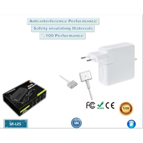 Sprange Sr-L25 Macbook Air 14,85 V 3,05 Magsafe 2