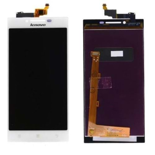 Lenovo P70 Lcd Ekran Beyaz Çıtasız