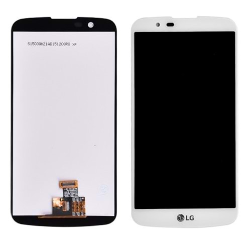 Lg K10 K430 Lcd Ekran Beyaz Tek Hat